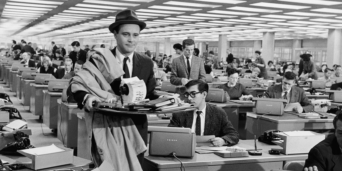 Jack Lemmon in Billy Wilder’s The Apartment